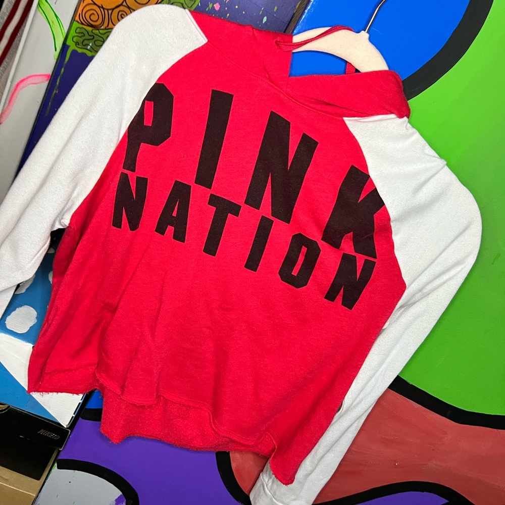 Pink croptop worn twice!